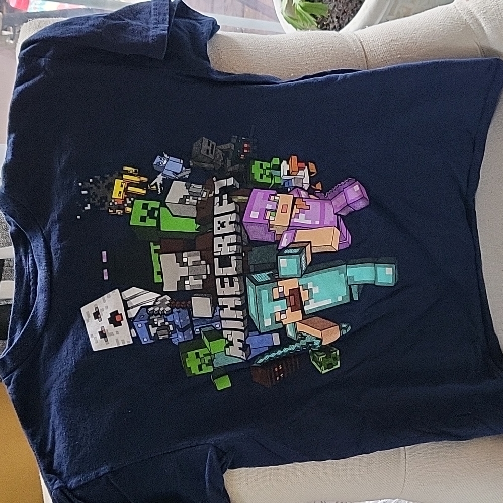 Boy's Minecraft T-shirt, L